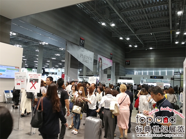 日本美容展展會現(xiàn)場圖